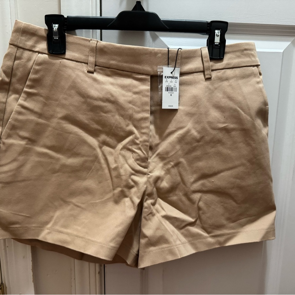 NWT Express Women's Tan Shorts size 10